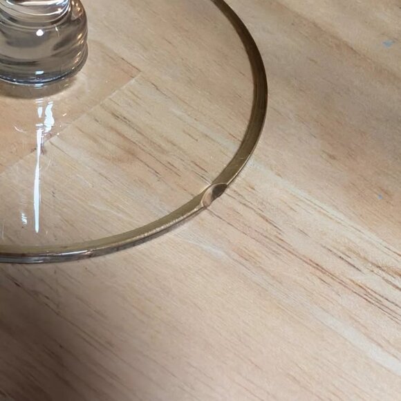 Cambridge Water Goblet 7inch- 3051 Gold Trim - Picture 6 of 8